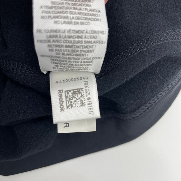 REEBOK Womens Mock Neck Athletic Shirt Size M Long Sleeve Cold Weather Top - Picture 5 of 7